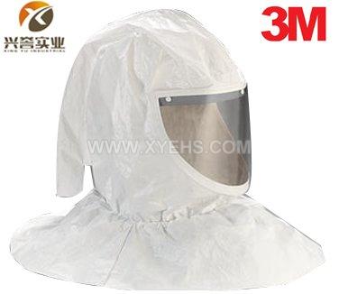 3M H-412 頭罩組合（附1個頭安全帽及頭箍，2 個頭罩）